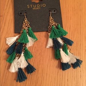 Tasseled earrings